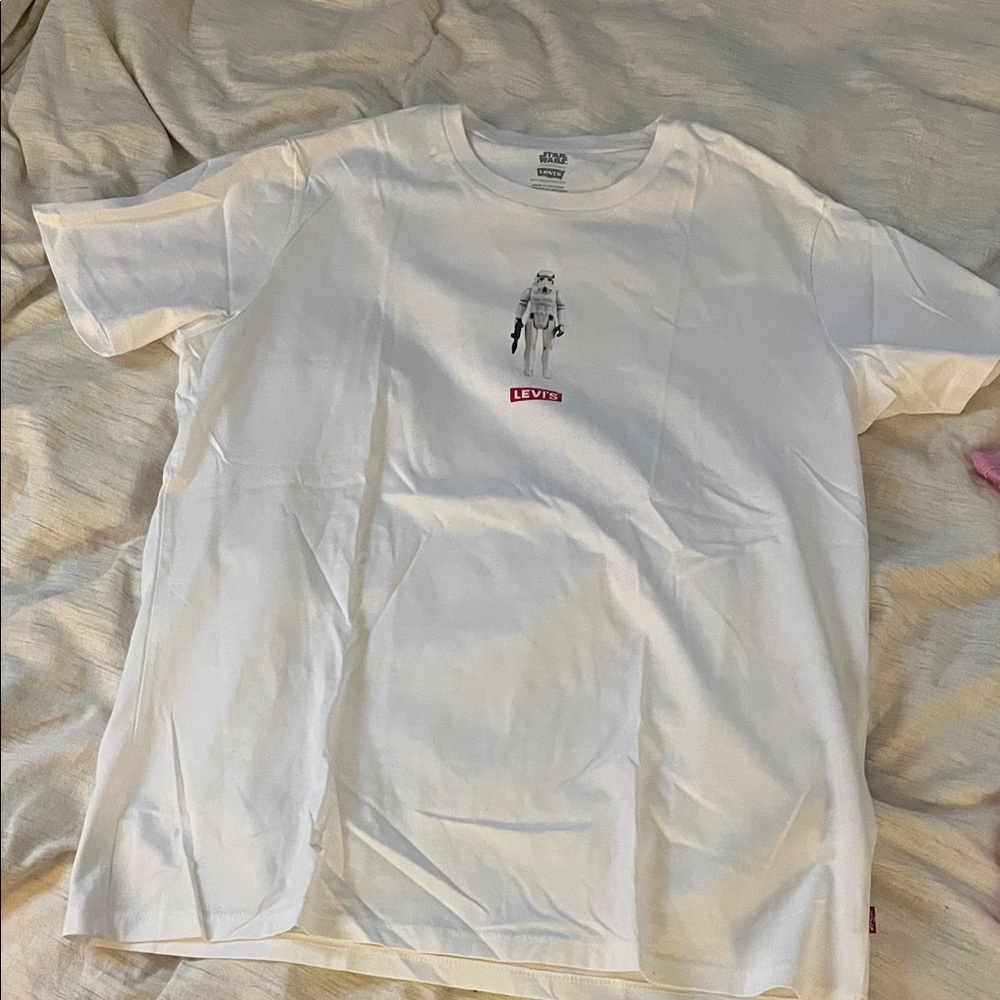 Levi's White Star Wars Short Sleeve Tee